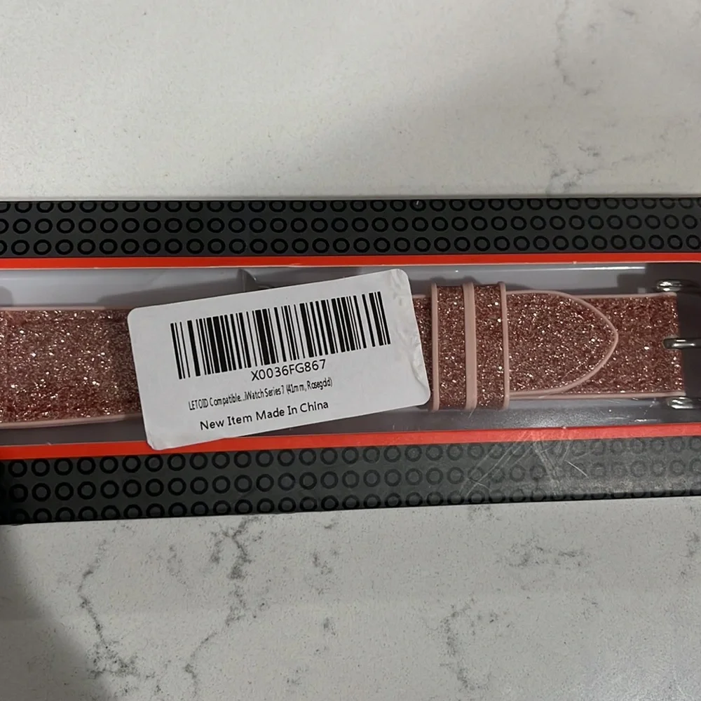 Rose Gold Apple Watch Band